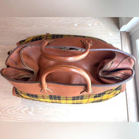 Authentic RARE Hermès Sac de Voyage Feudou II Feutre de Laine Unisex LARGE carry - Picture 15 of 16